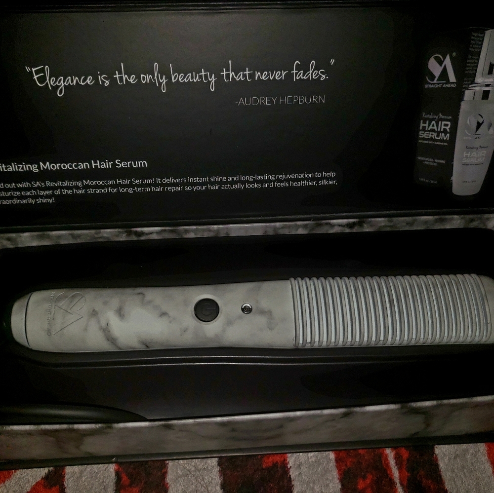 4 in 1 marble styling comb